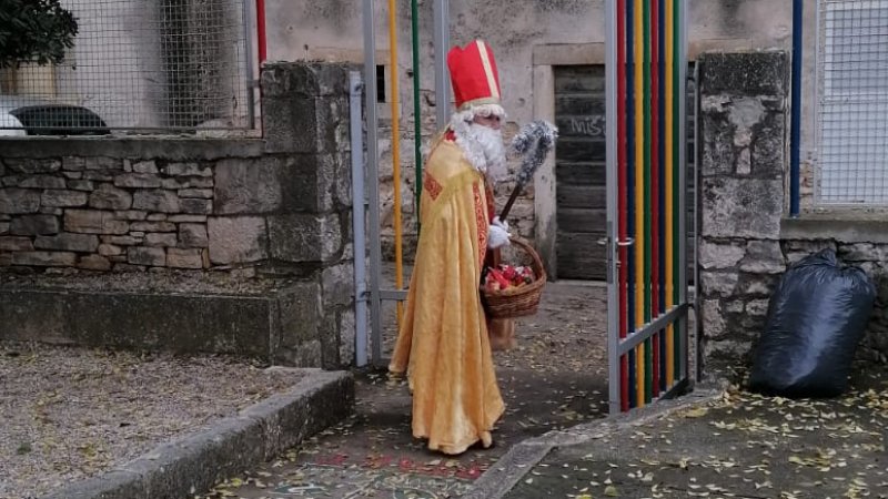 Sveti Nikola u vrtiću
