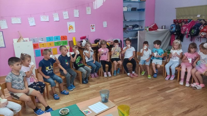 Zdravi tjedan u vrtiću i posjet tržnici