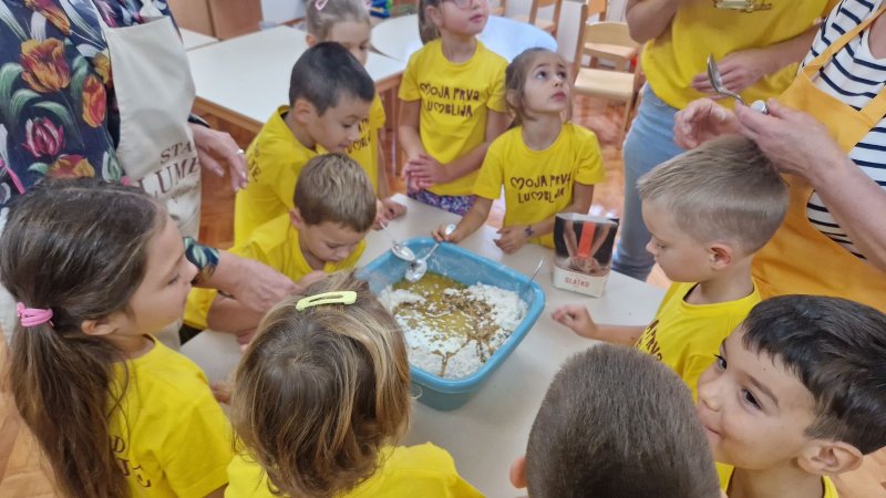 Stajun od lumblije u vrtiću