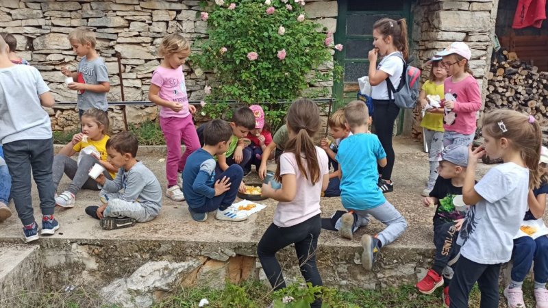 Posjet predškolaca masliniku