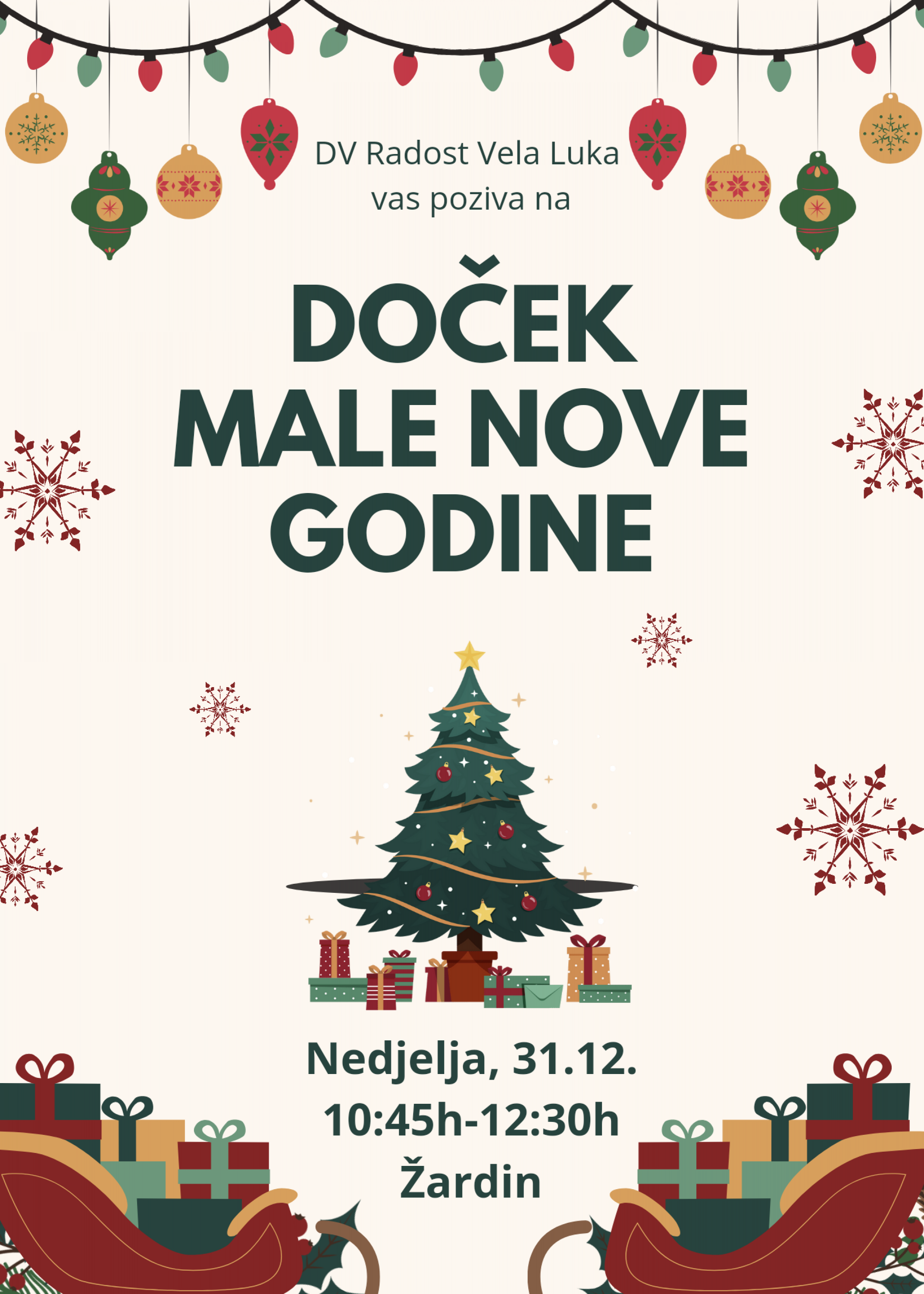 Pozivamo vas na doček Male nove godine!