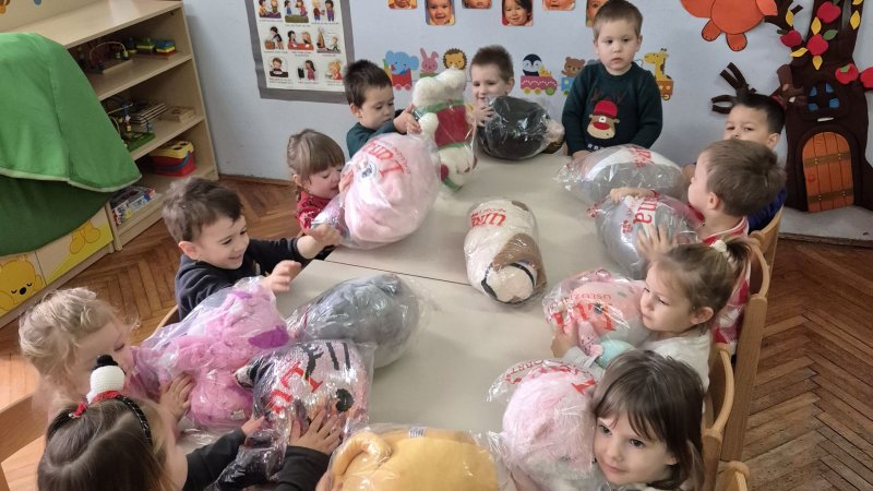 Zahvala uslužnom obrtu Luna na doniranim plišancima
